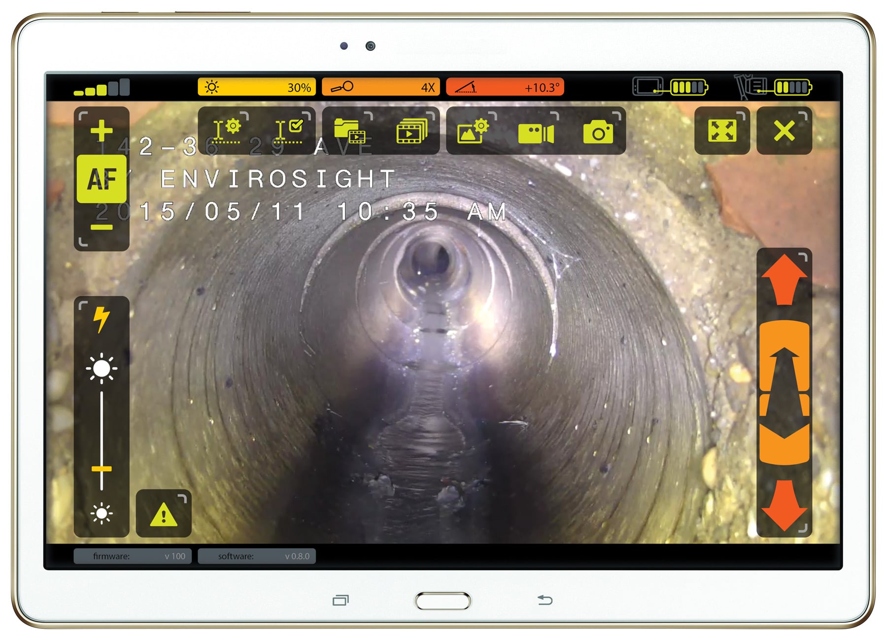 Zoom Pole Camera for Sewer Inspection | Quickview airHD