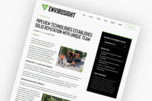 Envirosight Customer Profiles